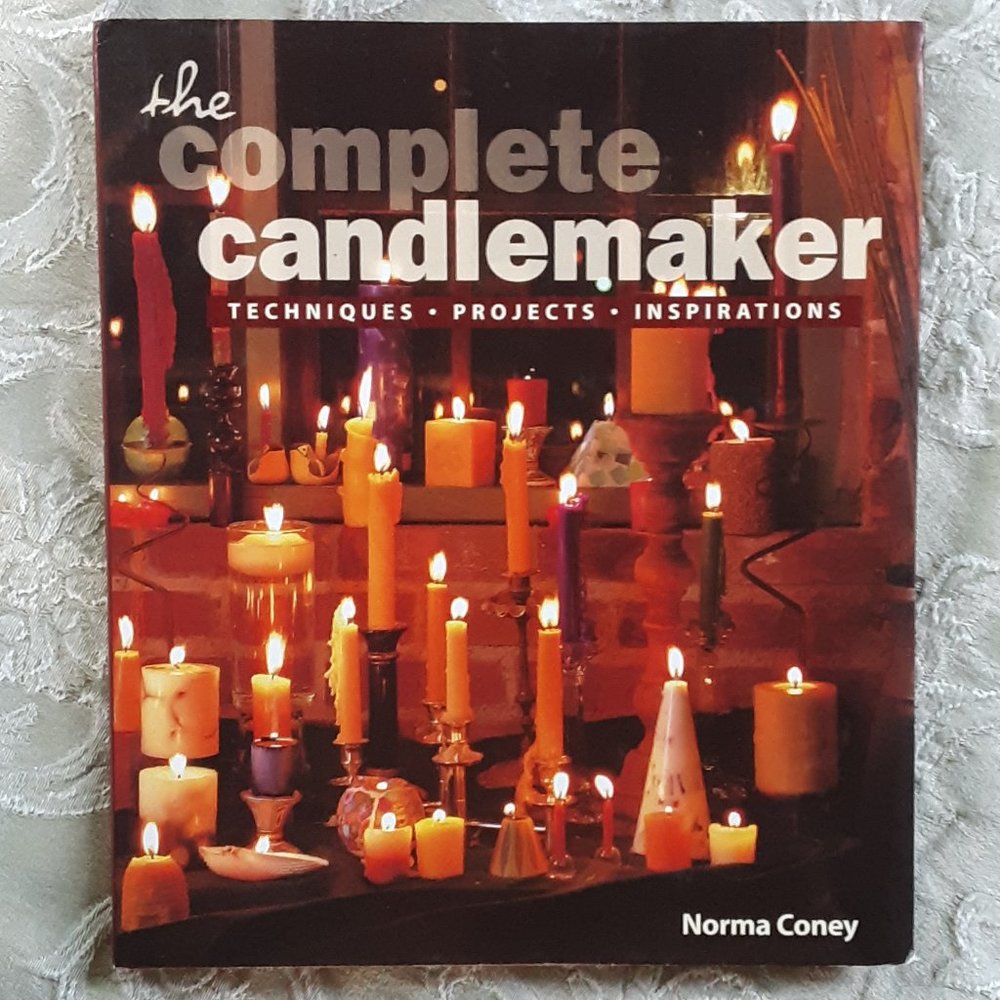 The Complete Candle Maker Norma Coney HC Dust Cover Never Read Crafts